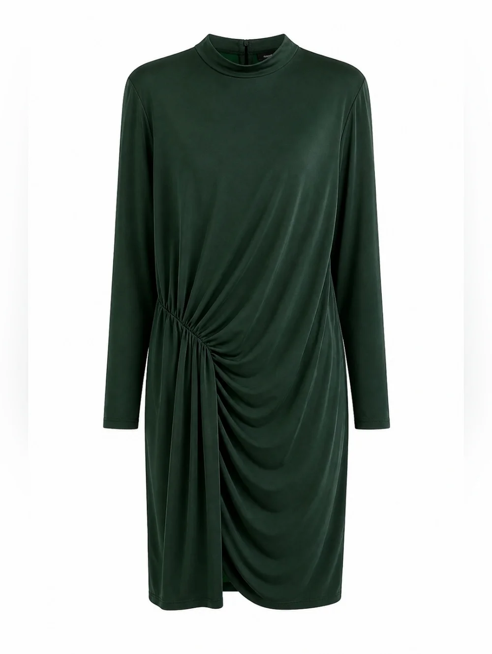 Le Chateau Stretchy Green Draped Long Sleeve Dress 3XL - Picture 1 of 6